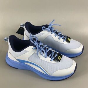 Athletic Works Blue and White Women's Sneakers Size 8.5W